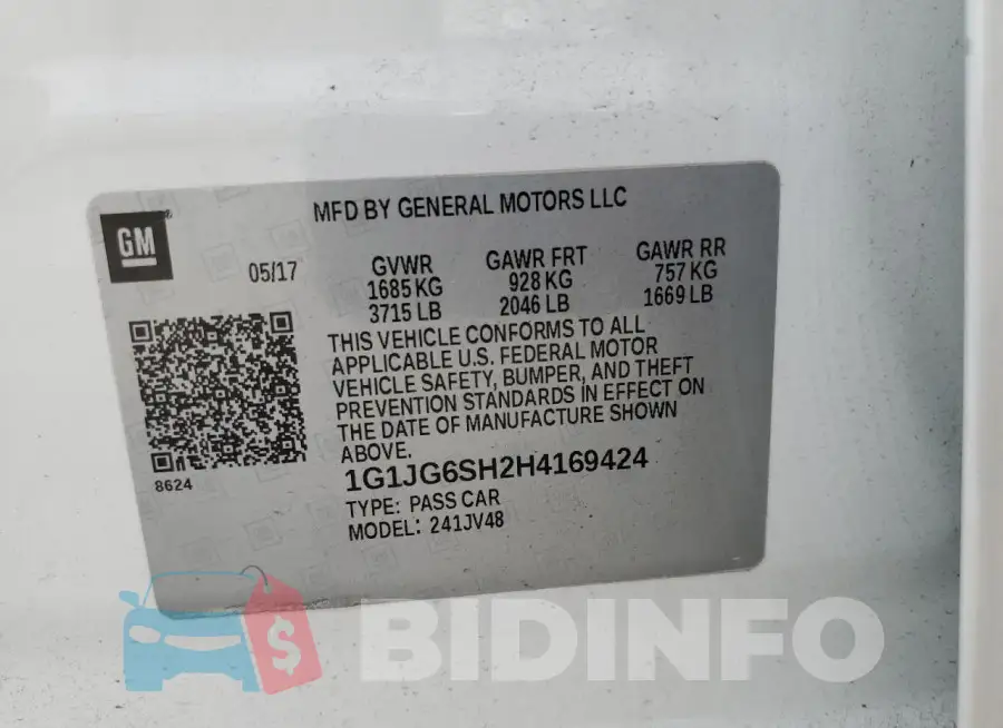 1G1JG6SH2H4169424 Photo# 13