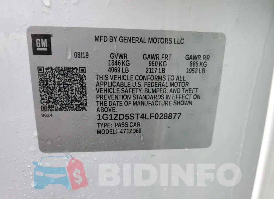 1G1ZD5ST4LF028877 Photo# 12