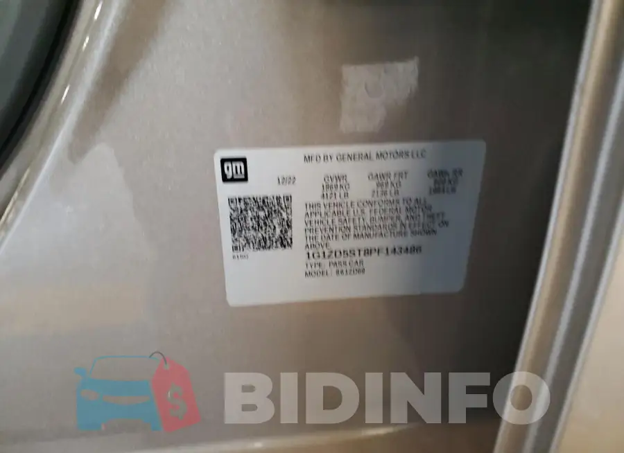 1G1ZD5ST8PF143486 Photo# 13