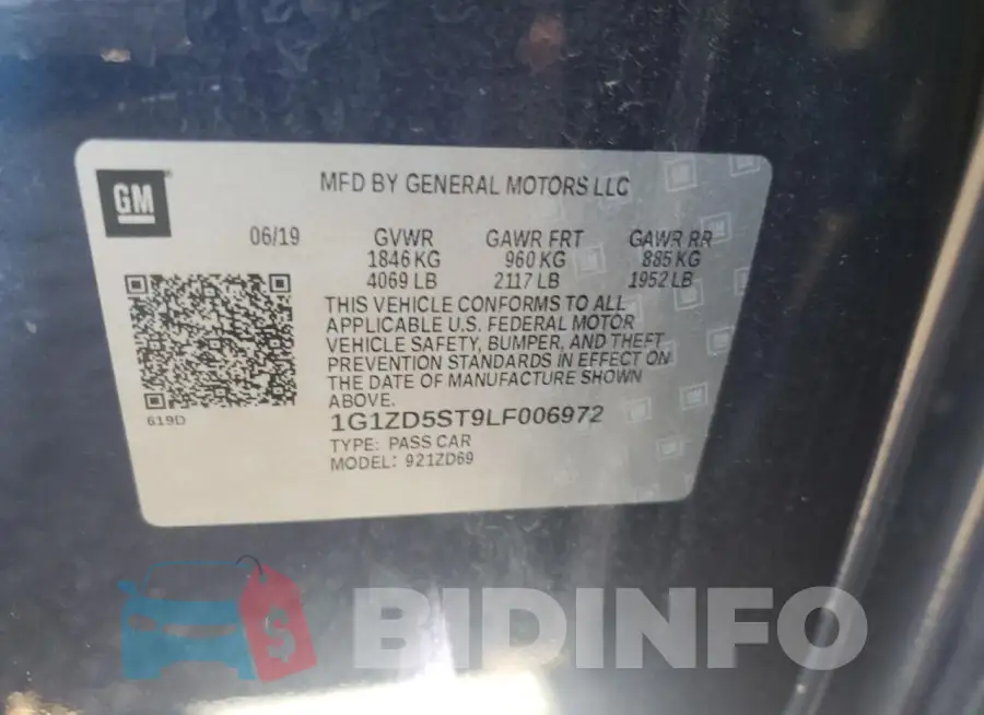 1G1ZD5ST9LF006972 Photo# 12
