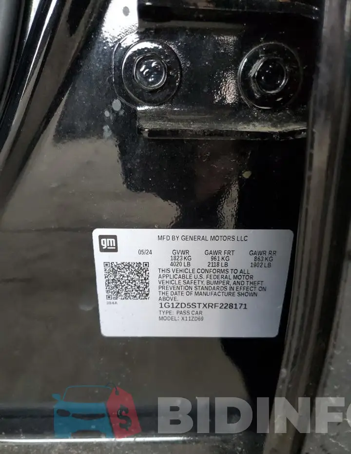 1G1ZD5STXRF228171 Photo# 13