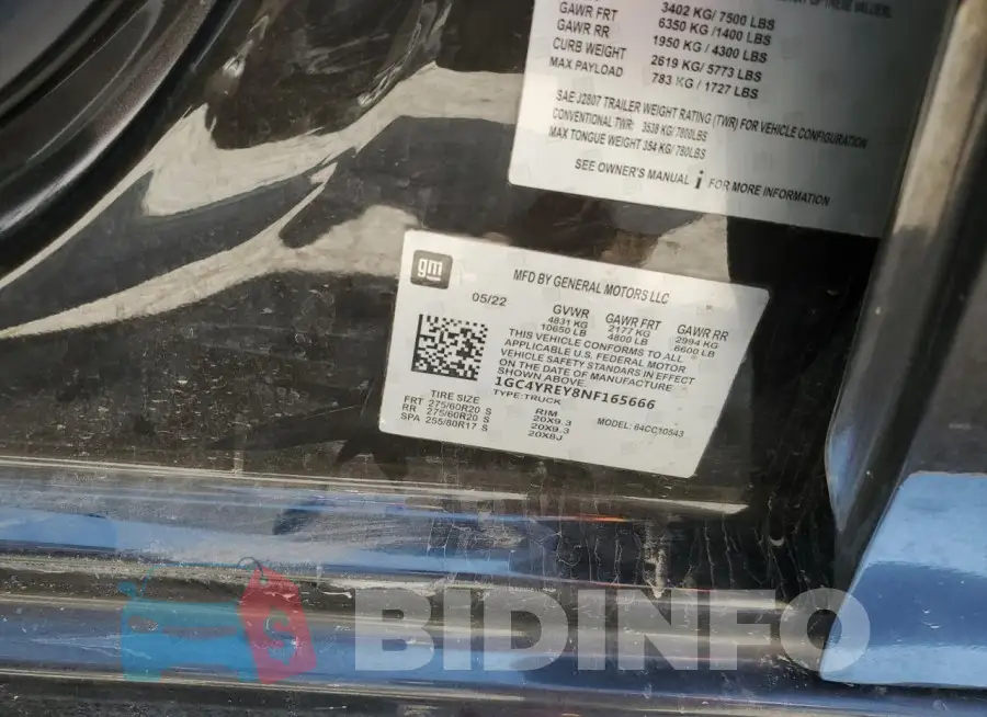 1GC4YREY6LF179823 Photo# 12
