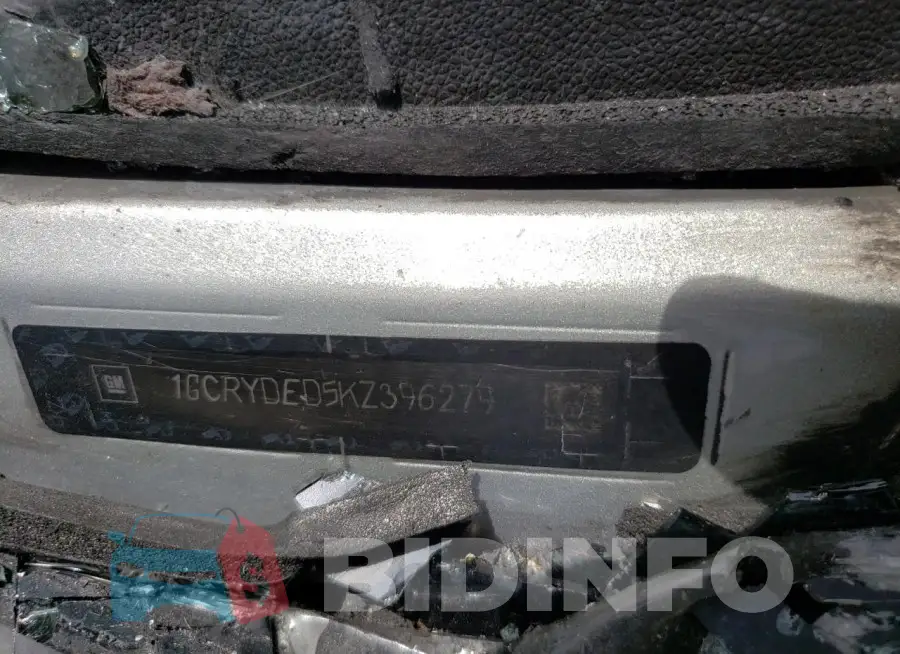 1GCRYDED5KZ396279 Photo# 12