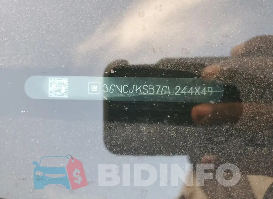 3GNCJKSB7GL244849 Photo# 13