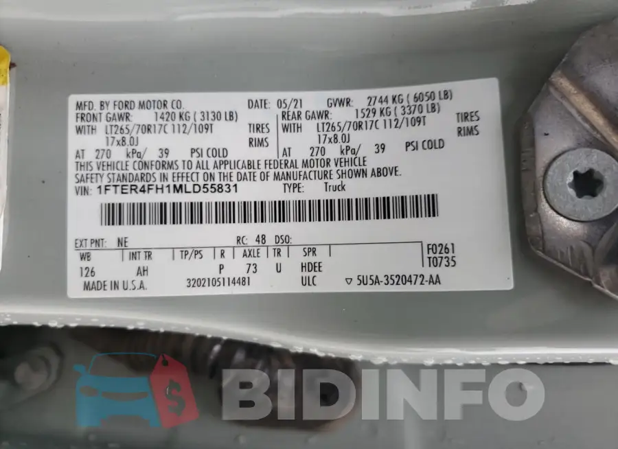1FTER4FH1MLD55831 Photo# 12