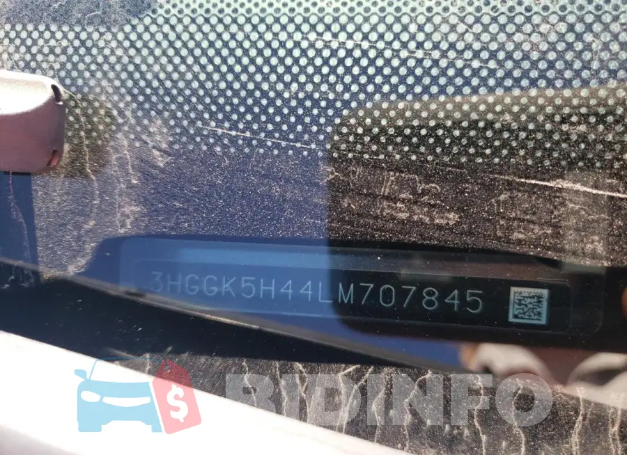 3HGGK5H44LM707845 Photo# 13