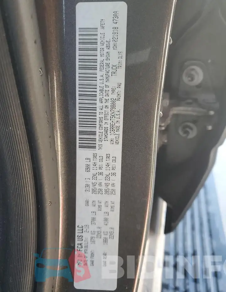 1C6RREHT5KN798002 Photo# 13