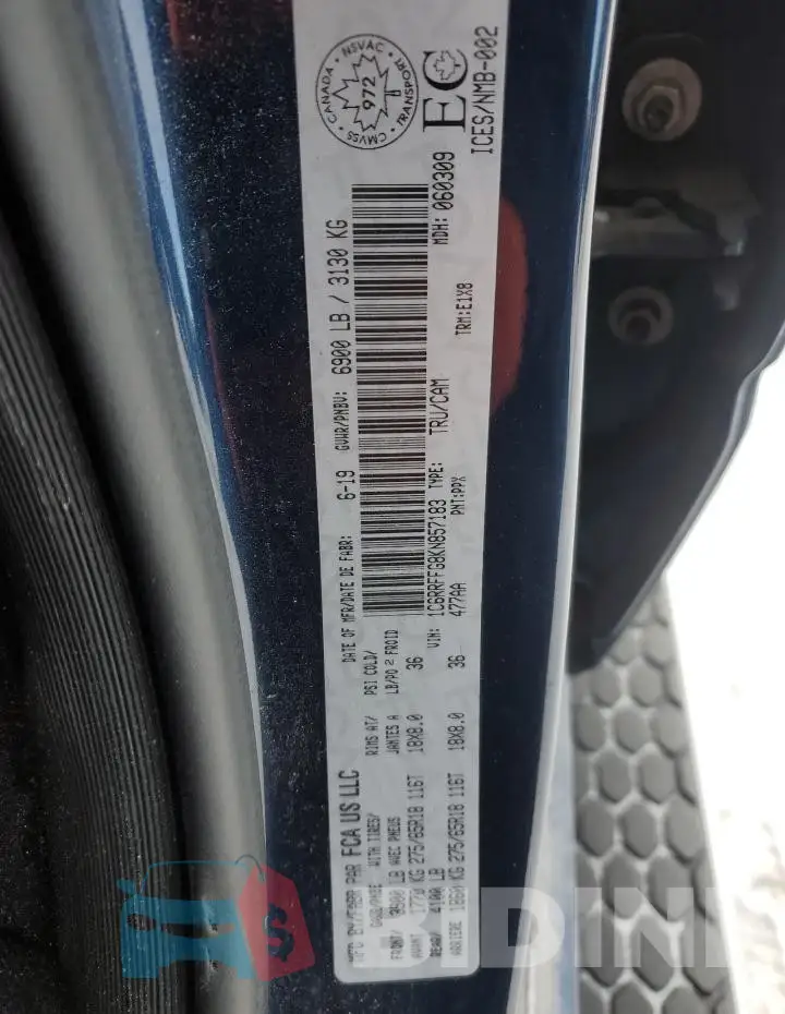 1C6RRFFG8KN857183 Photo# 12