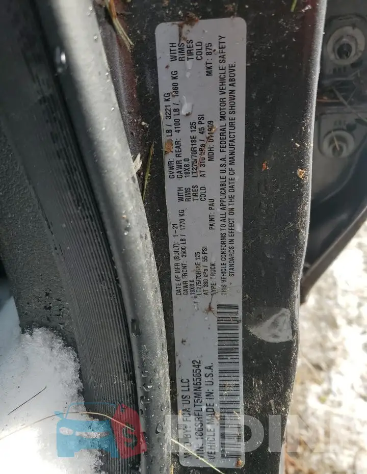 1C6SRFLT5MN656542 Photo# 12