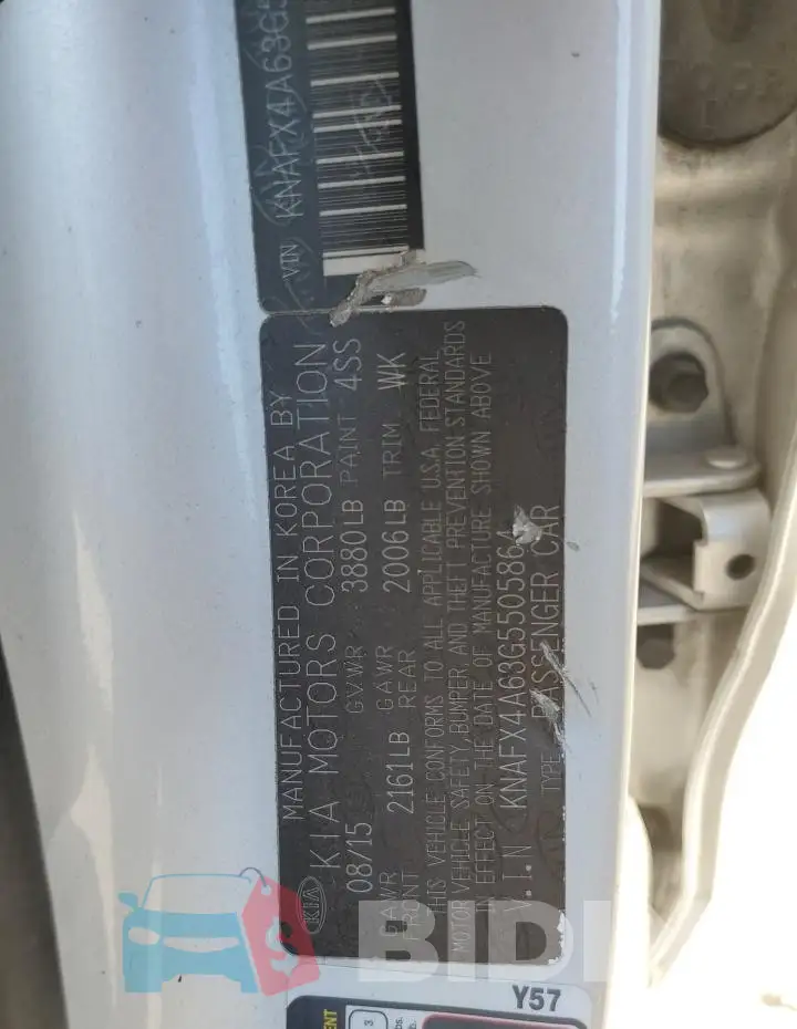 KNAFX4A63G5505864 Photo# 12