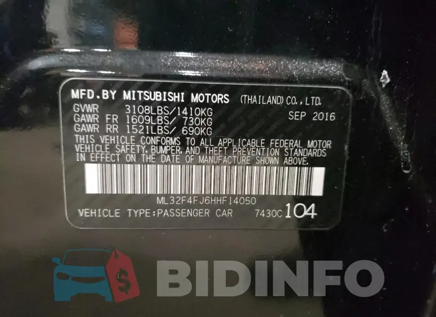 ML32F4FJ6HHF14050 Photo# 12