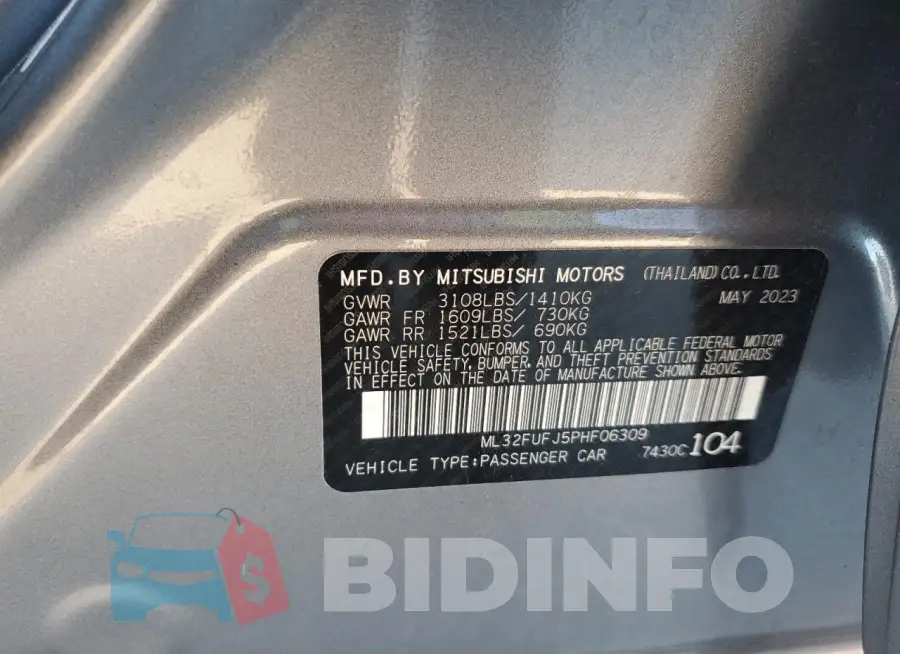 ML32FUFJ5PHF06309 Photo# 13