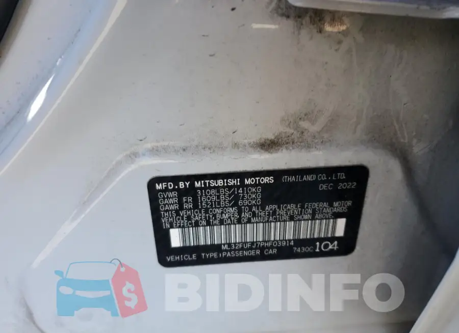ML32FUFJ7PHF03914 Photo# 12