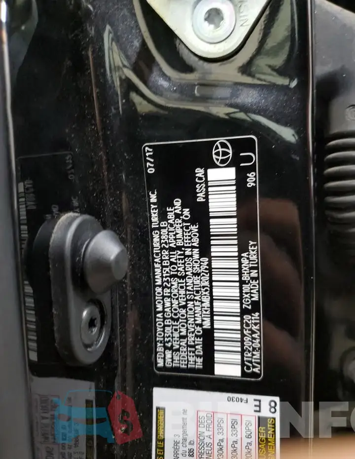 NMTKHMBX5JR027940 Photo# 12