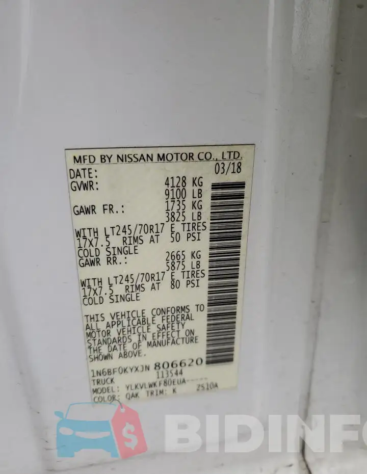 1N6BF0KYXJN806620 Photo# 12