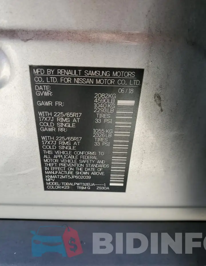 KNMAT2MT5JP602039 Photo# 12