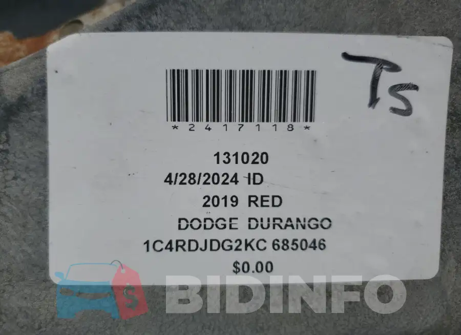 1C4RDJDG2KC685046 Photo# 12