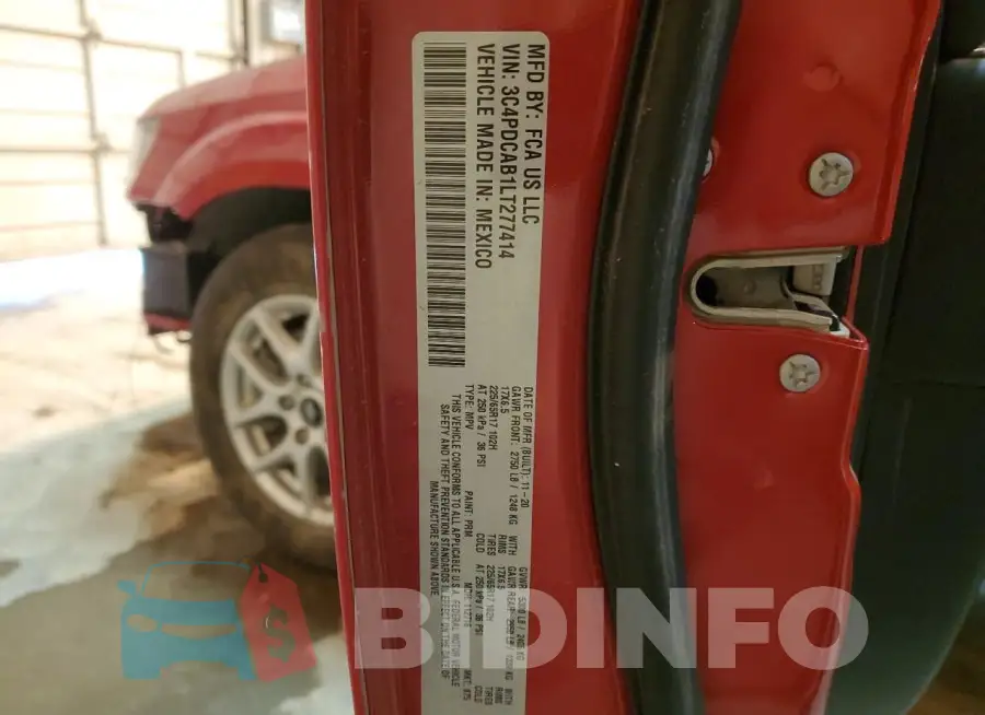 3C4PDCAB1LT277414 Photo# 13
