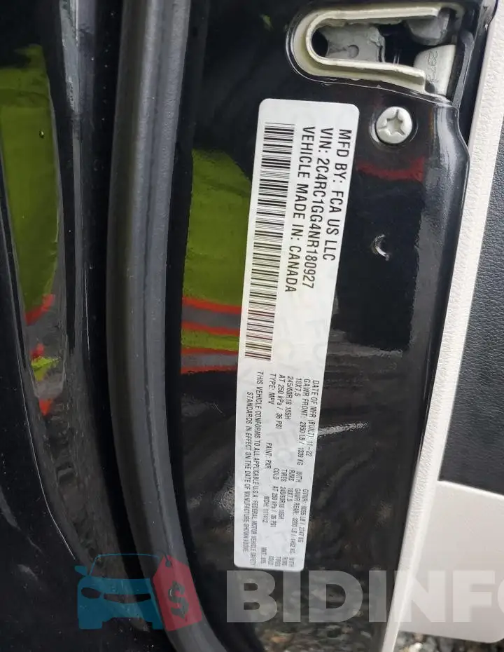 2C4RC1GG4NR180927 Photo# 13
