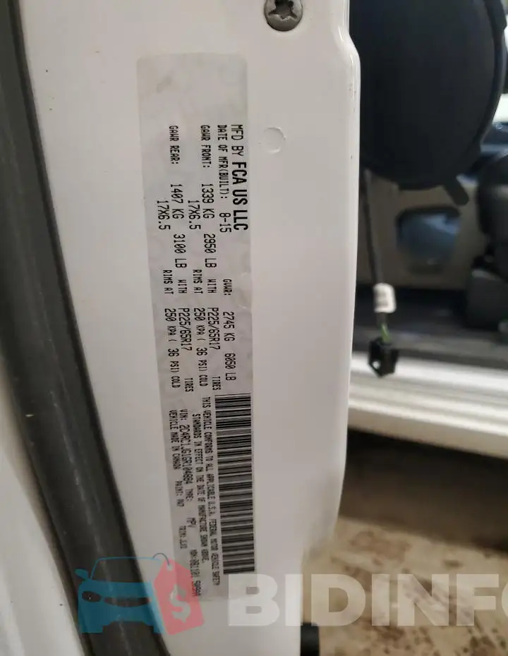 2C4RC1JG1GR104884 Photo# 14