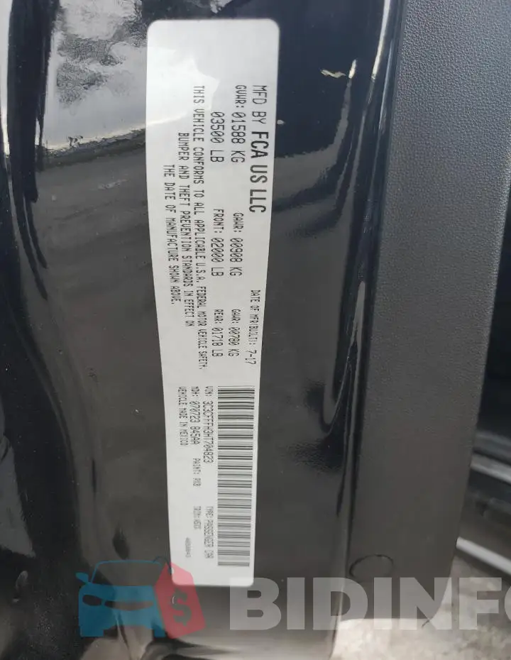 3C3CFFFH3HT704823 Photo# 12