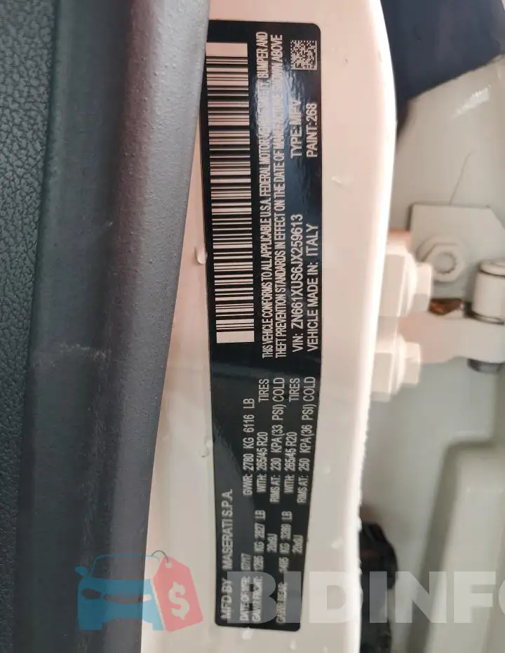 ZN661XUS6JX259613 Photo# 13