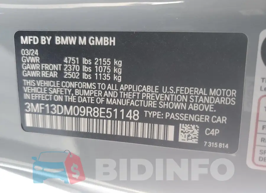 3MF13DM09R8E51148 Photo# 13