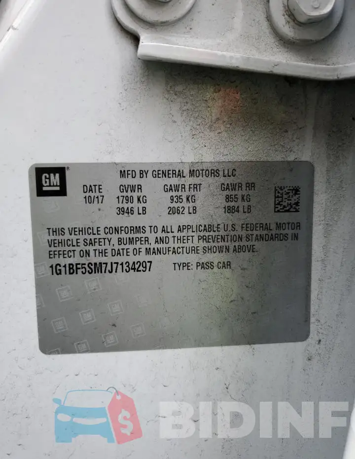 1G1BF5SM7J7134297 Photo# 12