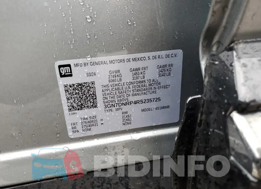 3GN7DNRP4RS235725 Photo# 13