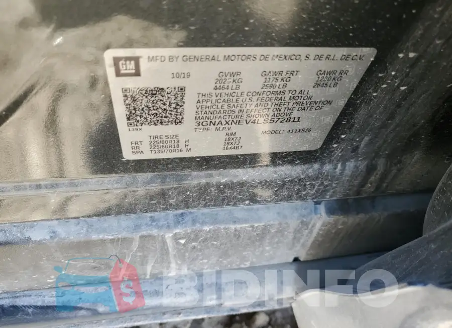 3GNAXNEV4LS572811 Photo# 13