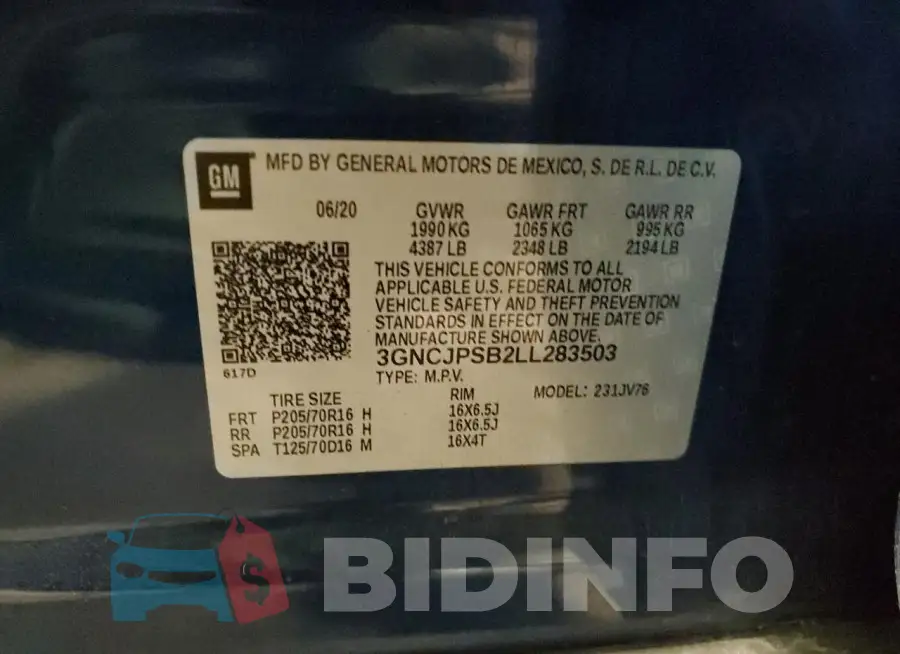3GNCJPSB2LL283503 Photo# 14