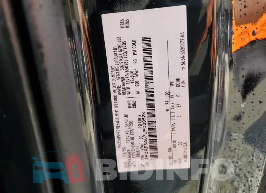 1FDRF3A67LED30523 Photo# 12