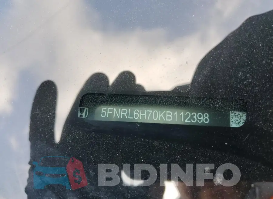 5FNRL6H70KB112398 Photo# 13