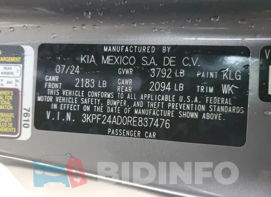 3KPF24AD0RE837476 Photo# 13