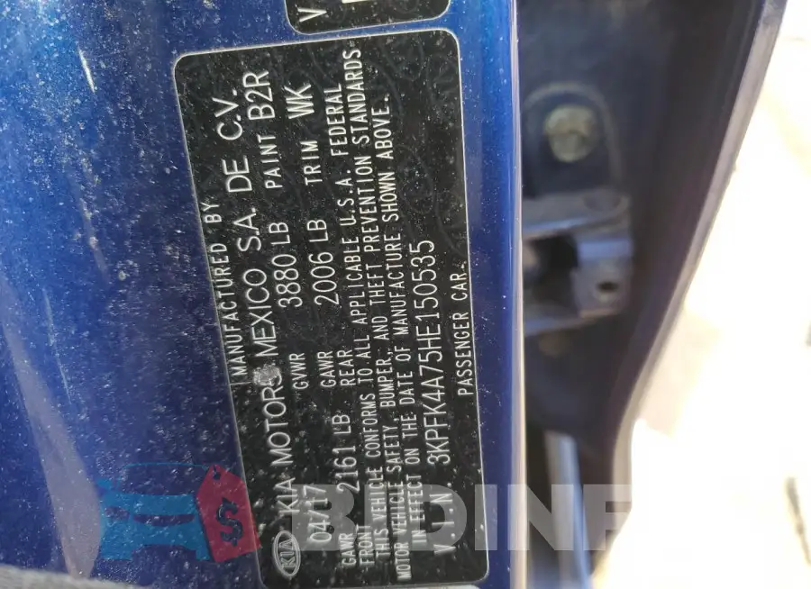 3KPFK4A75HE150535 Photo# 12