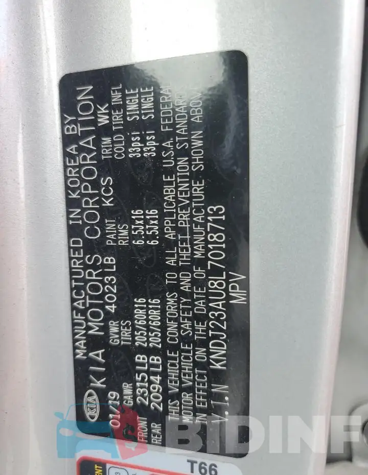 KNDJ23AU8L7018713 Photo# 12