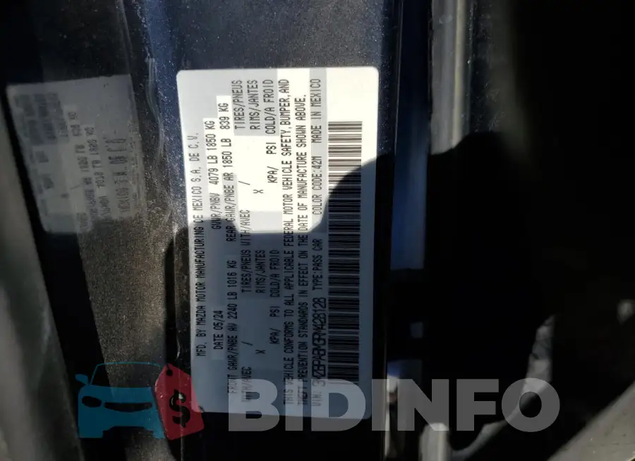 3MZBPABM3RM428128 Photo# 12