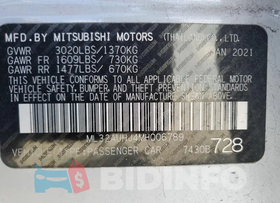 ML32AUHJ4MH006789 Photo# 14