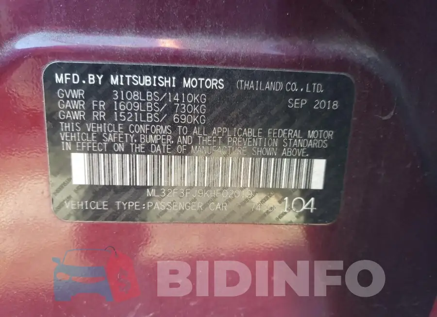 ML32F3FJ9KHF02010 Photo# 12