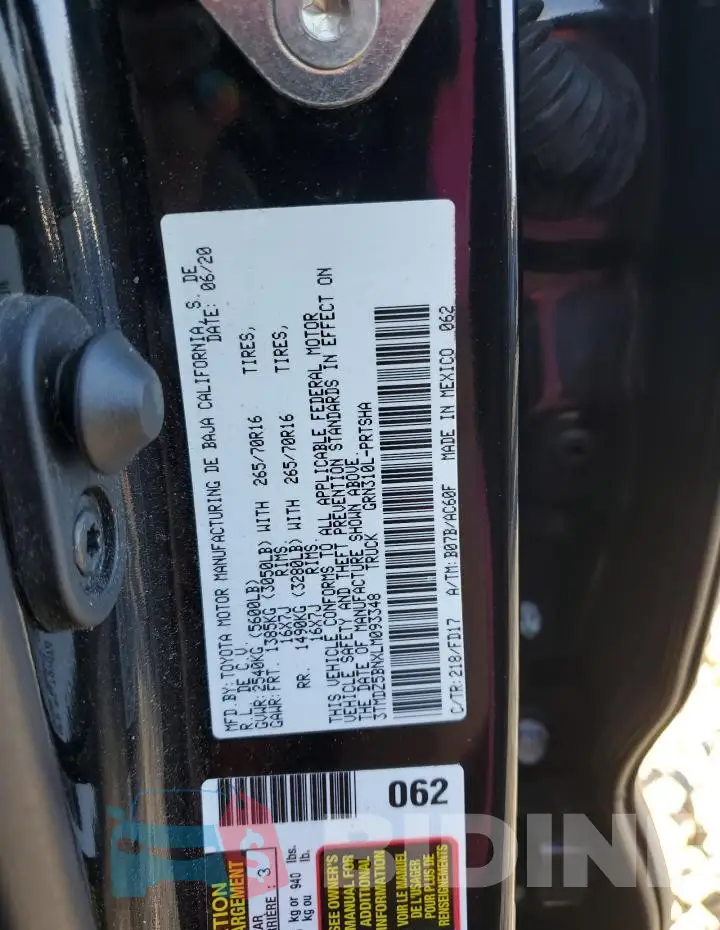 3TMDZ5BNXLM093348 Photo# 12