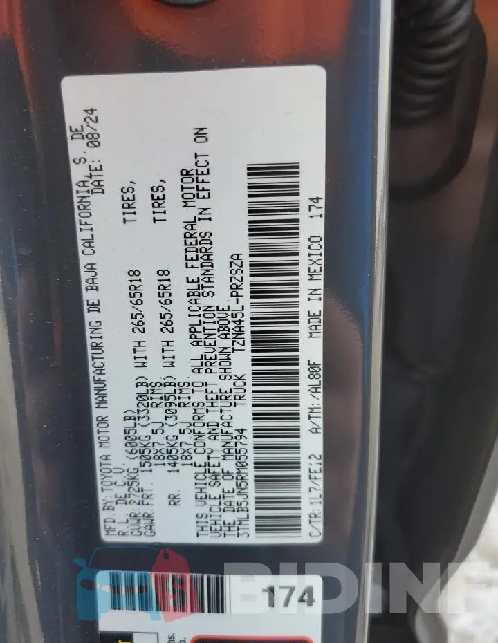3TMLB5JN5RM055794 Photo# 12