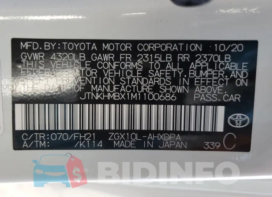JTNKHMBX1M1100686 Photo# 12