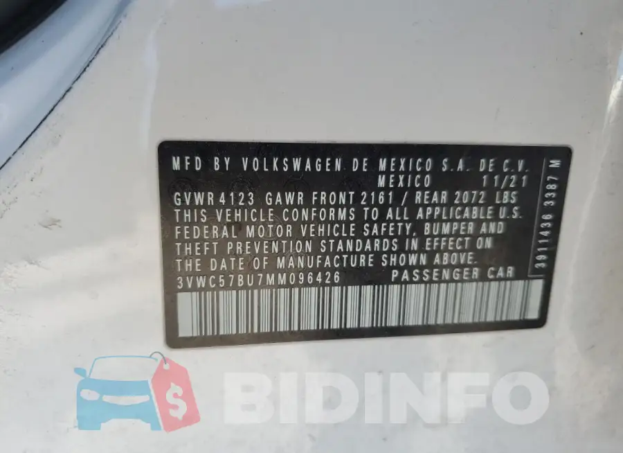 3VWC57BU7MM096426 Photo# 12