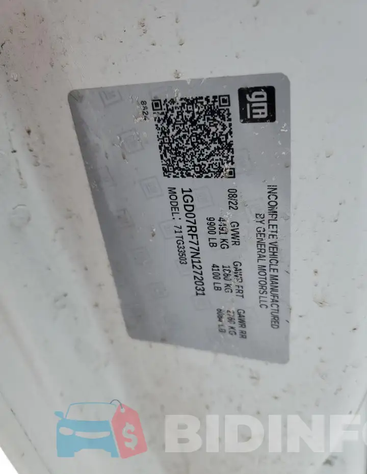 1GD07RF77N1272031 Photo# 14