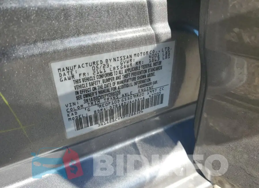 3N1AB8CVXPY288326 Photo# 12
