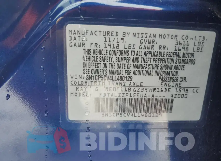 3N1CP5CV4LL480129 Photo# 13