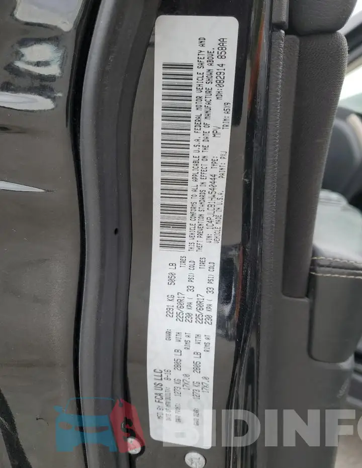 1C4PJLCB1HW540444 Photo# 12