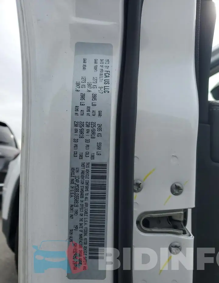 1C4PJMDB9JD550919 Photo# 13