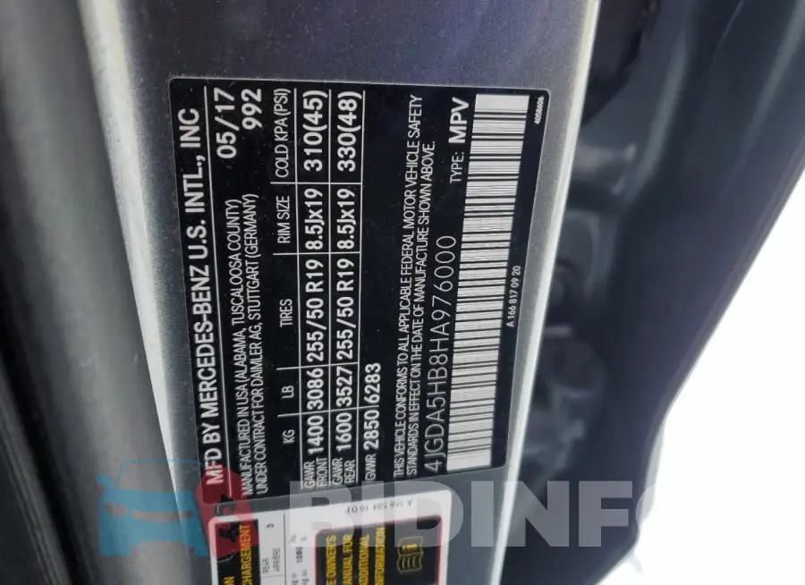 4JGDA5HB8HA976000 Photo# 13