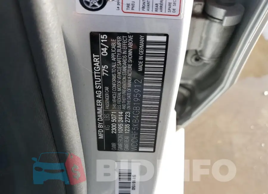 WDDHF5KB4GB195912 Photo# 12